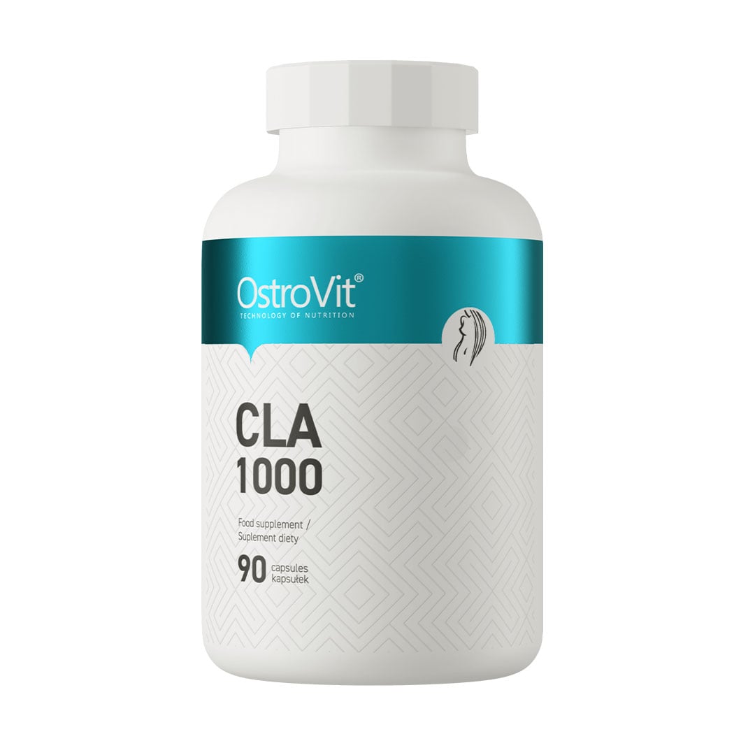 Жироспалювач OstroVit CLA 1000, 90 гелевих капсул